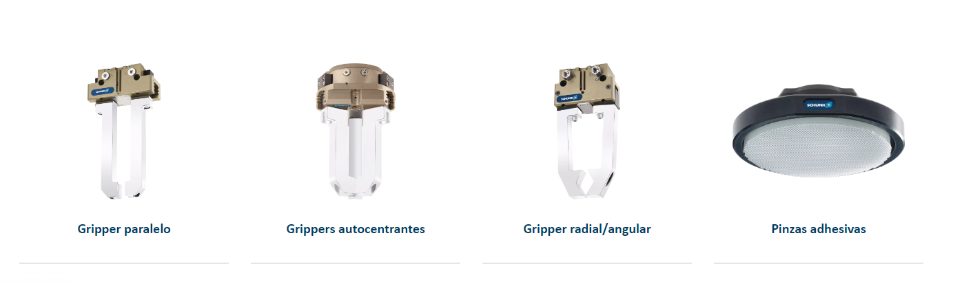 Sistemas de agarreLa amplia gama de tecnología de agarre de SCHUNK cumple los requisitos individuales de diferentes industrias.